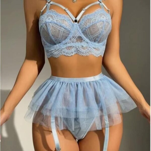 Gecəlik mavi tullu punyar