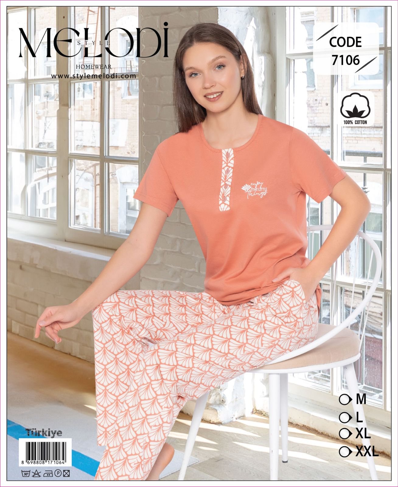 Pijama Melodi 7106 Pijama Melodi 7106