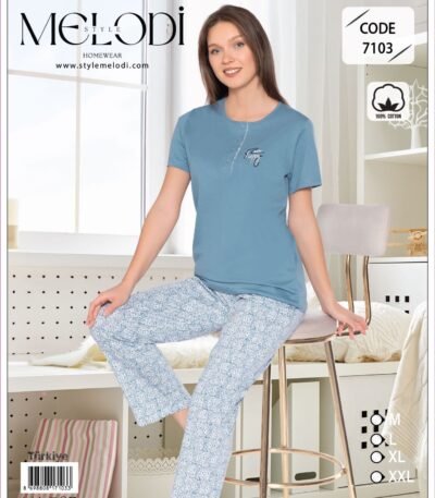 Pijama Melodi 7103