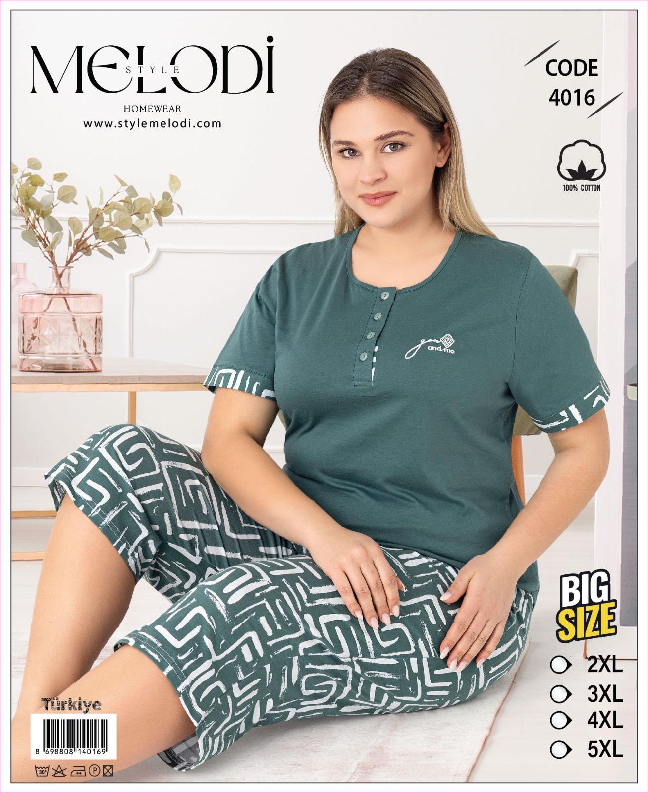 Pijama Melodi 4016 Pijama Melodi 4016