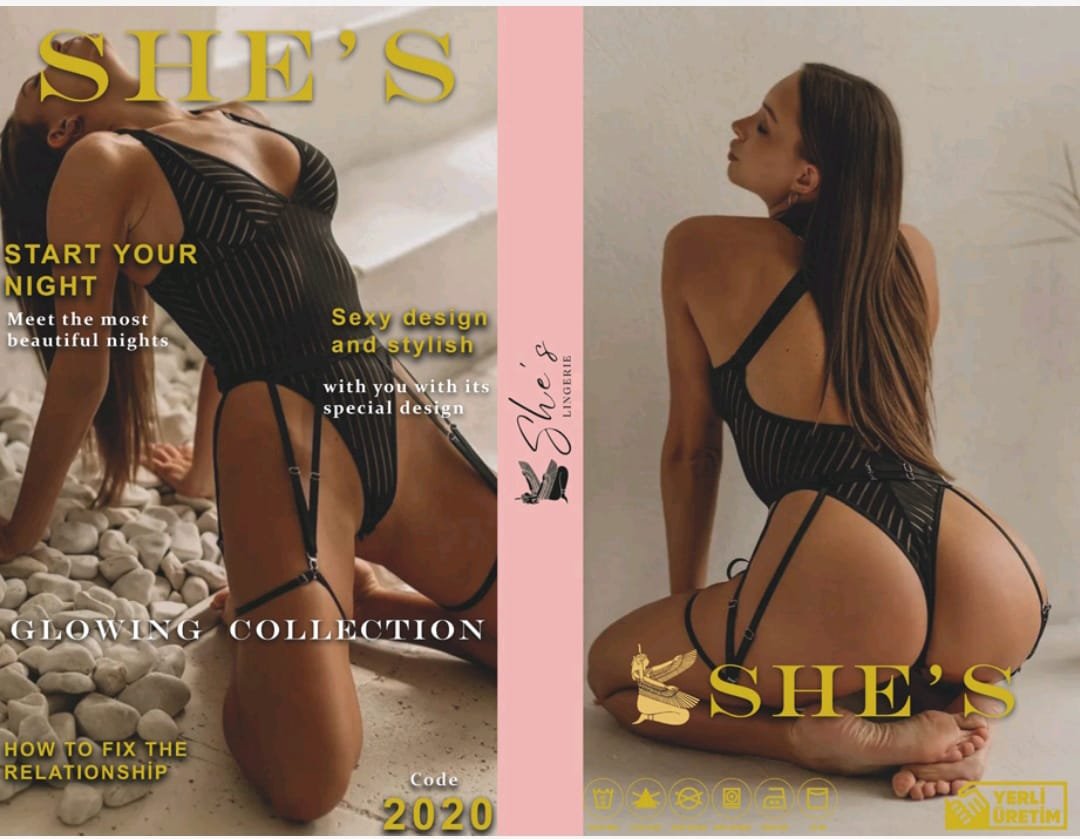 Fantazi zolaqlı body She's Fantazi zolaqlı body She's