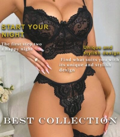 Fantazi dantelli dəst She's