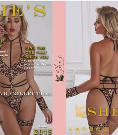 Fantazi bəbir naxışlı She's