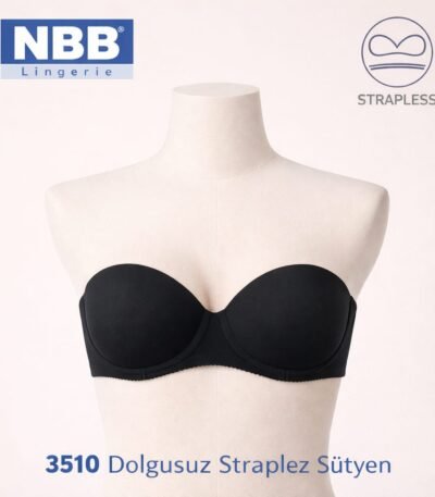 Büstqalter 3510 dolgusuz straplez