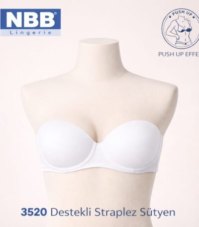 Büstqalter 3520 dəstəkli straplez