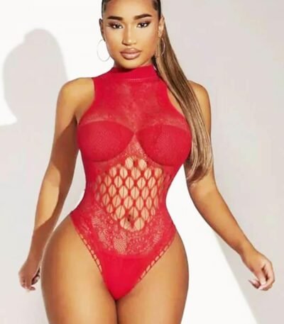 Fantazi qırmızı body