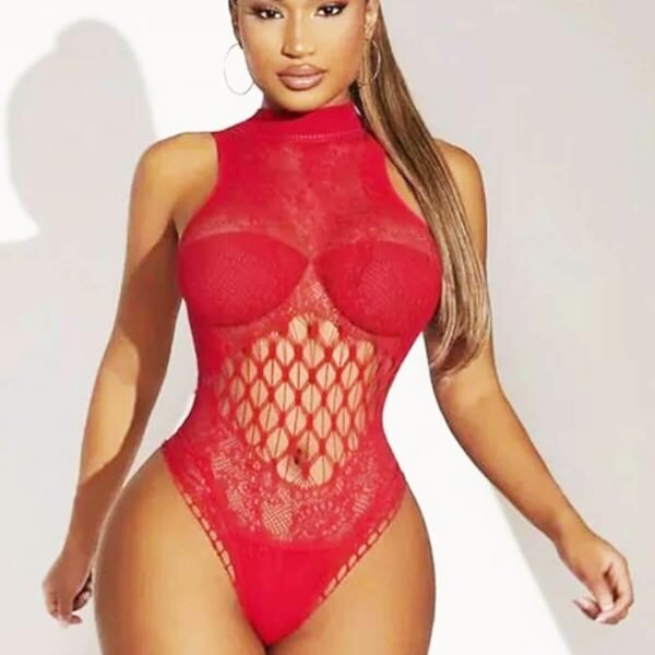 Fantazi qırmızı body