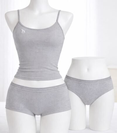 Mayka alt paltarı Victoria's Secret boz