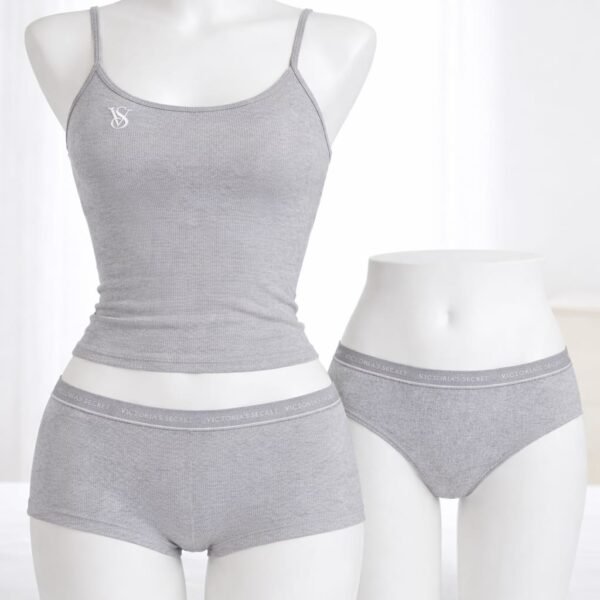 Mayka alt paltarı Victoria's Secret boz