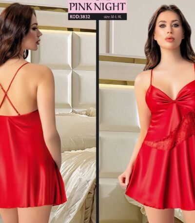 Fantazi qırmızı atlas