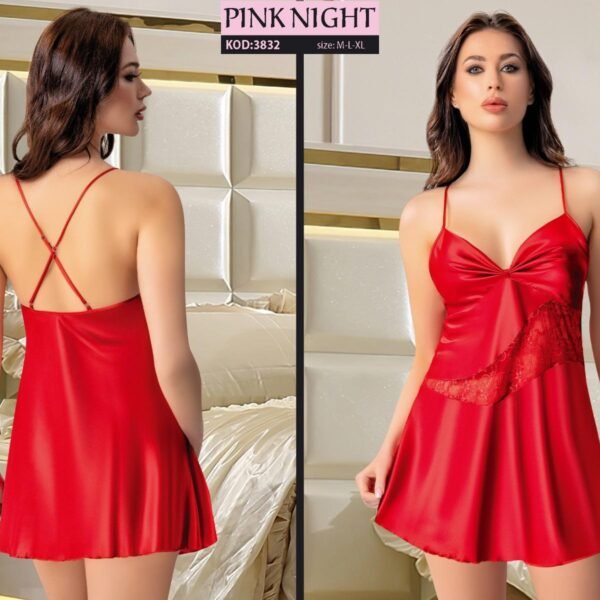 Fantazi qırmızı atlas