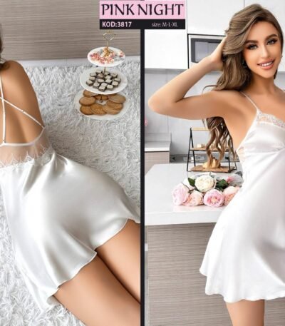 Fantazi ağ güpürlü