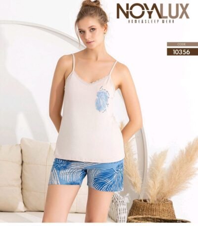 Pijama şortlu dəst