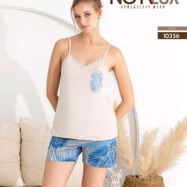 Pijama şortlu dəst