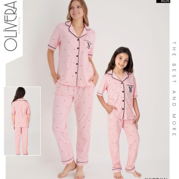 Pijama çəhrayı uşaq