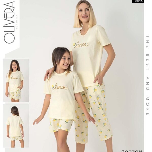 Pijama limonlu uşaq