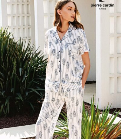 Pijama Pierre Cardin naxışlı