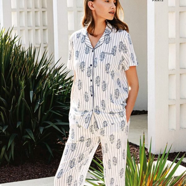 Pijama Pierre Cardin naxışlı