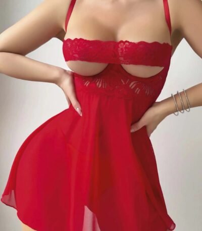 Fantazi qırmızı krujeva