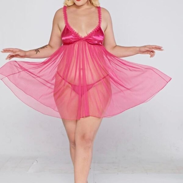 Fantazi çəhrayı atlas