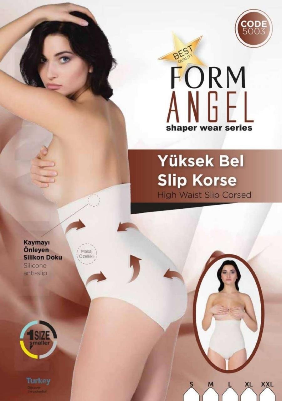 Yüksək bel slip korse Yüksək bel slip korse