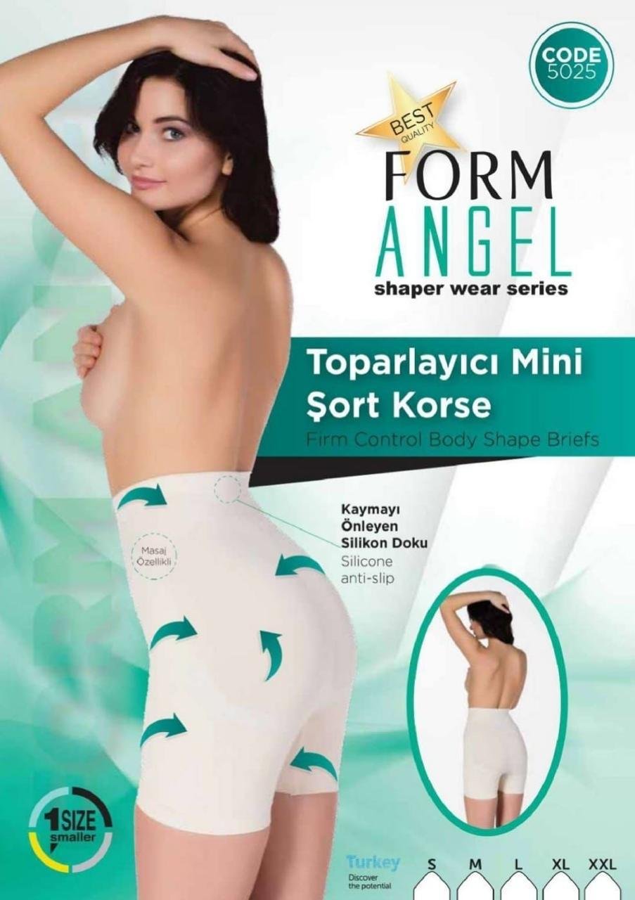 Toparlayıcı mini şort korse Toparlayıcı mini şort korse