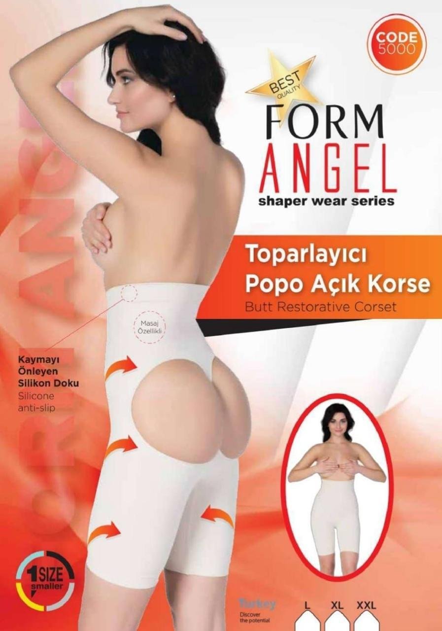 Korse popo açıq toparlayıcı Korse popo açıq toparlayıcı