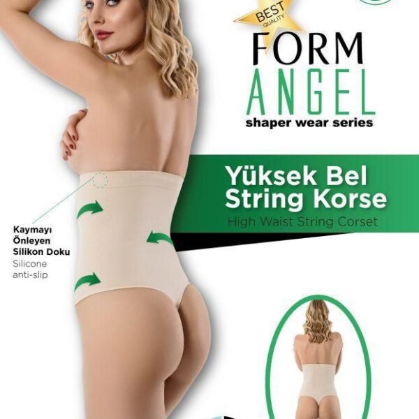 Korse string yüksək bel