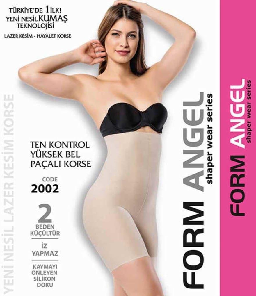 Korse lazer yüksək bel paçalı Korse lazer yüksək bel paçalı